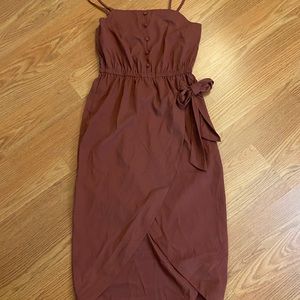 Burnt Orange/brown dress